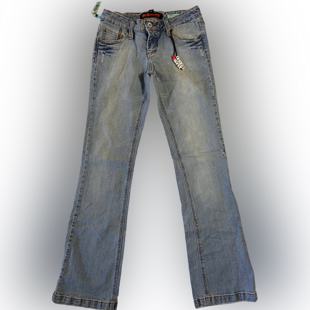 Dollhouse Y2K Light Blue Boot Cut Jeans